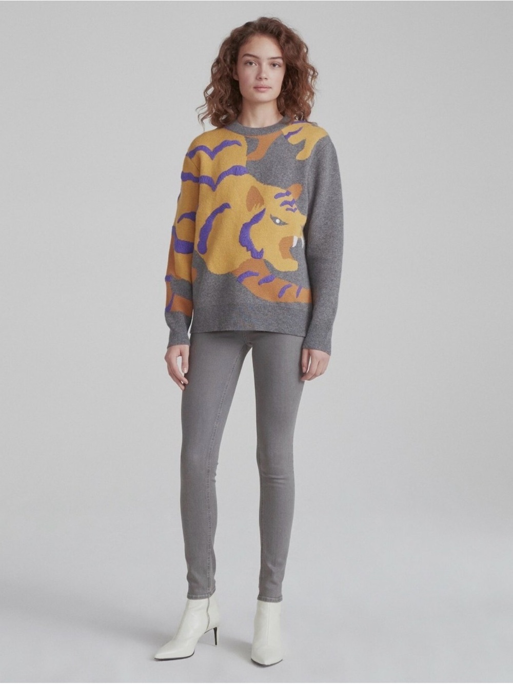 rag & bone Skinny Jeans in Light Grey